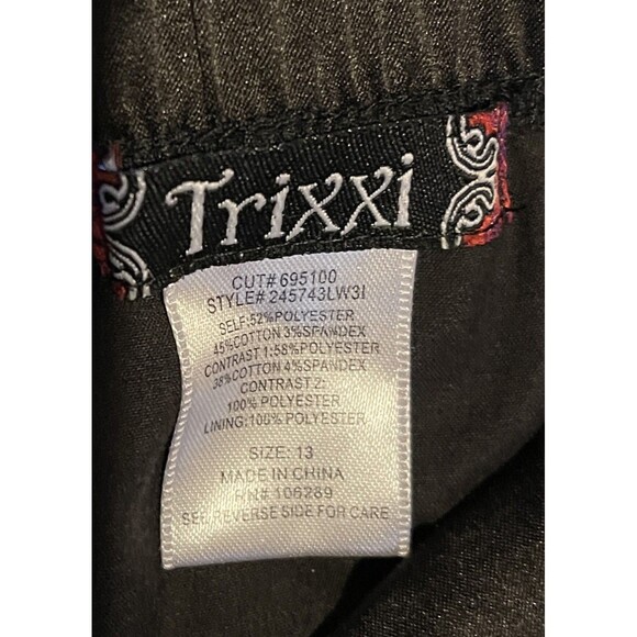 NWT TRIXXI Vtg Snakeskin Print Strapless Cocktail Dress Goth Y2K 90's Size 13 - Picture 8 of 10
